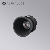 2026 pour spots LED orientables à intensité variable 0-10V Triac, à angle étroit, 5W 7W 12W, anti-éblouissement, CRI 92 élevé, downlight encastré de plafond pour bureau