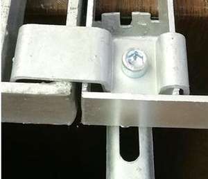 Clips de treillis en acier galvanisé haute résistance Type a B C Installation facile pour les escaliers en acier extérieurs - Product Image 6