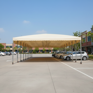 Tente de garage pliable et mobile à toit coulissant, <span class=keywords><strong>abri</strong></span> de <span class=keywords><strong>stockage</strong></span> pour voiture, <span class=keywords><strong>tunnel</strong></span>, entrepôt, au meilleur prix d'usine - Product Image 1