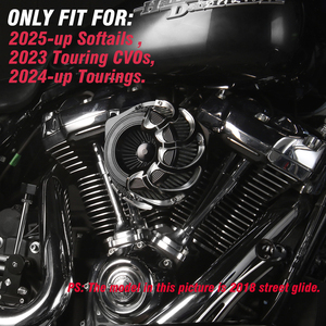 Sistema de Admisión de Aire de Alto Flujo Invertido Drift para <span class=keywords><strong>Harley</strong></span> M8 Softail 2025-2026 Touring 2023-2026 - Product Image 5