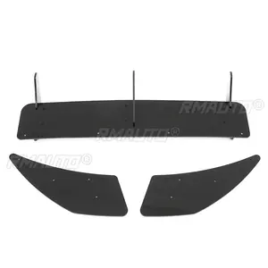 High Quality <b>Car</b> Rear Bumper <b>Diffuser</b> Spoiler Lip Rear Bumper Protector Rear Side Splitters Lip <b>for</b> VW Golf MK6 MK7 MK7.5 GTI/ R - Product Image 3