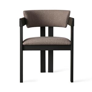 เก้าอี้ทานอาหารแบบมีพนักแขน สไตล์มินิมอล ทำจากไม้คุณภาพสูง ดีไซน์หรูหราทันสมัย สไตล์อิตาเลียน - Product Image 1