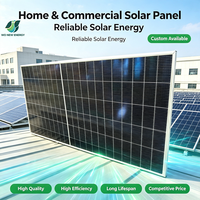 Aangepaste zonnepanelen van hoge kwaliteit voor thuisgebruik, eenvoudige installatie op het dak, voordelige prijzen, 570W, 580W, 590W, 600W, 610W, slimme energiebeheer.