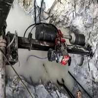 Machine de forage à eau portable facile à utiliser pour les plateformes de forage de roches dures