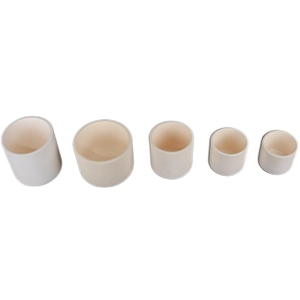 Creuset en céramique d'alumine Al2O3 résistant aux hautes températures (99,7 %) pour la fusion du verre, OEM/ODM - Product Image 2