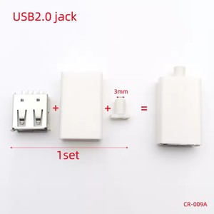 Connecteur de fil soudé avec boîtier USB 3.0 <span class=keywords><strong>jack</strong></span> Type-A <span class=keywords><strong>prise</strong></span> mâle 2A 5A grand courant bricolage adaptateur de connexion accessoires - Product Image 5