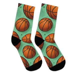 Chaussettes de sport imprimées en gros pour adultes, respirantes, pour l'été, avec motifs imprimés numériquement, pour l'entraînement sportif et la course à pied - Product Image 6