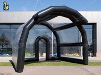 Représentation gonflable de plate-forme de tente d'étape de voûte publicitaire de taille personnalisée portative extérieure pour des événements de concert