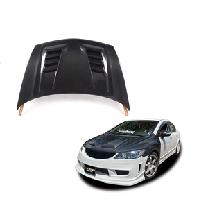 غطاء محرك أمامي من ألياف الكربون طراز JSA لهوندا سيفيك FD2 موديلات 2007-2015 - Product Image 1