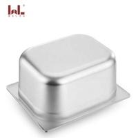 Bac GN en acier inoxydable pour traiteur, bac de table vapeur, plateau alimentaire Gastro-Norme avec fonction anti-blocage pour hôtels et restaurants