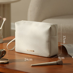 Estuche <span class=keywords><strong>de</strong></span> Maquillaje <span class=keywords><strong>de</strong></span> Lujo Personalizado, Bolsa <span class=keywords><strong>de</strong></span> Cuero PU <span class=keywords><strong>para</strong></span> Cosméticos, Neceser <span class=keywords><strong>de</strong></span> Viaje Color Oro Rosa - Product Image 5