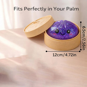 2026 New TPR Material Bun Squishy Toy <b>Soft</b> Squeezable Fun Creative Stress Relief Toy Toy Steamer Blind <b>Box</b> - Product Image 2