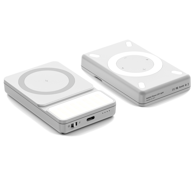 Magnetic Portable Charger Power Bank Light 3000mAh Wireless Portable Charger USB-C Cable Battery Pack for Magsafe iPhone