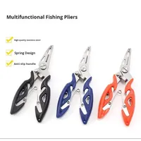 Échantillon Gratuit - Pince à Pêche Pullther Luya - Ciseaux pour Ligne de Pêche en PE - Pince à Pêche en Acier Inoxydable - Outils et Accessoires de Pêche - 50g