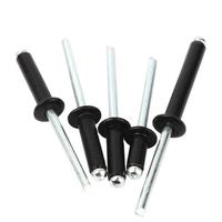 Kit de rivets aveugles à tête en acier inoxydable industriel M3 M3.2 M4 M5, zingués et polis, pour meubles et automobile