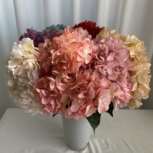 Hydrangea artificielle Suzume II 46 cm en tissu enduit, décoration intérieure, fleur de table de mariage, décoration d'allée - Product Image 1