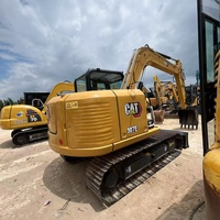 Mini-excavatrice d'occasion Caterpillar CAT307E d'origine usine, vente en gros de matériel de terrassement et d'ingénierie, petite pelle CAT307