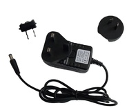 Adaptador de CA y CC EU US AU UK Enchufe intercambiable Modo de conmutación Fuente de alimentación Enchufe de pared 5V 6V 7,5 V 9V 12V 15V 18V 24V 1A 2A 4A 12W