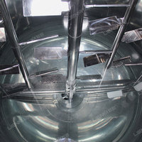 Machine d'homogénéisation d'émulsification de haute qualité 2000L mélangeur émulsifiant sous vide mélangeur de crème homogénéisateur mélangeur cosmétique
