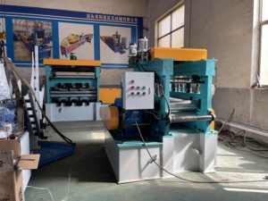 4 mét thép tấm cuộn dây dẹt san lấp mặt bằng thẳng Máy cắt kim loại mái kim loại thẳng máy móc - Product Image 3