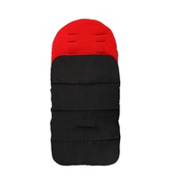 Vente en gros Sac de couchage pour poussette de bébé en plein air pour enfants en laine tricotée anti-coup de pied couverture de couchage en velours à fermeture éclair