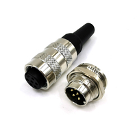 M16 connecteur 2 3 4 5 6 7 8 12 14 16 19 24 broches pôle connecteur étanche circulaire