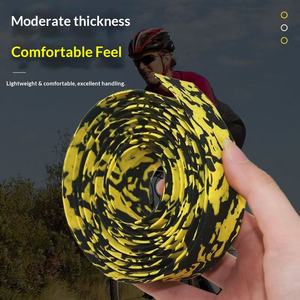 <span class=keywords><strong>Cinta</strong></span> de <span class=keywords><strong>Manillar</strong></span> de Bicicleta de Esponja Colorida Antideslizante, Engrosada, Absorbente de Impactos y Transpirable para Carretera - Product Image 4