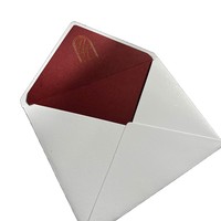 Cartes d'invitation d'anniversaire personnalisées avec logo estampé à chaud, en acrylique transparent, style européen, enveloppes en velours vert, vente en gros en Chine