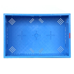 Nhiệm vụ nặng nề thông minh hơn kho lưu trữ hậu cần giải pháp nhựa Stackable có thể gập lại ráp Tote hộp container Thùng - Product Image 5