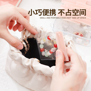 Oxidation Proof Jewelry Storage Bag Reusable Sealed Portable Travel Case For Earrings <b>Rings</b> Necklaces Small Medium <b>Large</b> Sizes - Product Image 4