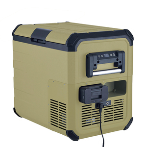 Mini nevera portátil para coche de 35L con compresor 12V/24V para uso en exteriores, camping y camiones. - Product Image 4