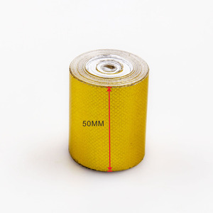 Cinta de lámina dorada de 50 mm de ancho, resistente al agua y a altas temperaturas, cinta de aislamiento industrial para tubos de escape y fijación de cables - Product Image 1