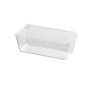 Multifunctional Knife Storage Divider Acrylic kitchen drawer plastic spice Fridge set under desk Organizer Tray for drawer