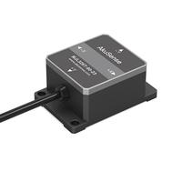 Inclinomètre à double axe à réponse rapide IP67 anti-vibration, plage de 10°, temps de réponse de 0,02 s, alimentation 9-36 V, RS232/RS485