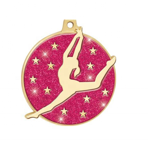 Customized 3d Metal Beauty Color Round <strong>Personalised</strong> School Guitar Dance Music Awards Sports Medals and <strong>Trophies</strong> - Product Image 5