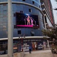 Écran LED publicitaire extérieur étanche P2.5 P3 P4 P5 P6, panneau d'affichage LED fixe de grande taille pour extérieur, pantalla