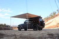 2026 Heißer Verkauf B2B Overland Offroad-Markise 4x4 Offroad-LED-Licht Auto-Dachseitenmarkise Fahrzeug-SUV-Seitenmarkise für Camping