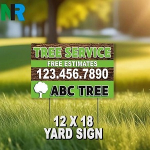 Factory Priced Wholesale <b>Waterproof</b> Plastic <b>Sheets</b> for Business Use-Yard Signs - Product Image 2