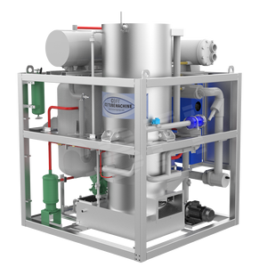 Máquina de Hielo en Tubo Comercial con Certificación CE, Capacidad de 5000 kg, con Compresor, Motor y Bomba, Construcción de Acero Inoxidable - Product Image 3