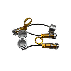 Juego de Ajustador de Precarga de Suspensión y <span class=keywords><strong>Altura</strong></span> de <span class=keywords><strong>Amortiguador</strong></span> Trasero Hidráulico de Aleación de Aluminio CNC RSP para Scooter y Motocicleta de Calle - Product Image 5