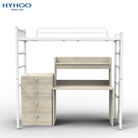 HYHOO OEM Lit mezzanine avec bureau 2130*900*2000 Cama Litera Cadre de lit superposé Letto Castello Lit Superpos