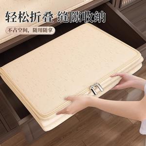 Bolsa grande para guardar edredones, organizador de ropa rectangular de tela no tejida a prueba de polvo para dormitorio, tamaño mediano, grande y extra grande - Product Image 2