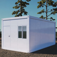 Maison mobile modulaire portable, maison préfabriquée détachable, conteneur de haute qualité, dortoir avec salle de bain et toilettes