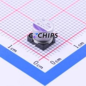 10SVPC120MV Solid <b>Capacitor</b> SMD,D6.3xL5.9mm ( Capacitance: 120uF )( Precision: 20% Rated Voltage: 10V ) - Product Image 1