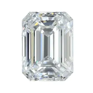Igi Certified One Carat Emerald Cut Shape Loose Lab grown Created Diamond Price