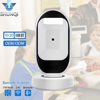 Escáner de Código QR 2D de Inducción Automática de Escritorio SHUNQI, Lector de Códigos de Barras 1D en Venta