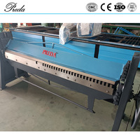 La Chine fournit une machine à cintrer pliante manuelle de tôle de 1250mm pour la fabrication de conduits d'air