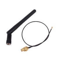 RP-SMA U.FL connecteur 500m 2.4g 5.8g routeur Wifi Omni Antenne pour Signal de Téléphone Mobile