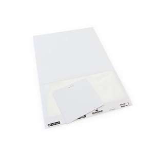 DURABLE - 8258-02 Porta-nombres para VISITANTES, 97x86 mm con orificio Euro (paquete múltiple) - EAN 4005546993737 TARJETAS DE IDENTIFICACIÓN - Product Image 1