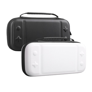 Étui pour Nintendo Switch 2, sac de rangement rigide en EVA avec emplacements pour cartes et compartiment pour câbles, blanc et noir - Product Image 2